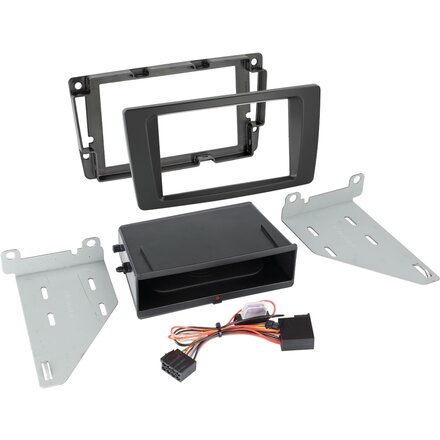 2-DIN paneel Inbay®  Skoda Octavia 2004-2013 &gt; Piano zwart