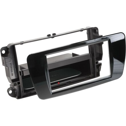 2-DIN Paneel Inbay® Seat Ibiza 2008-2017 Kleur: Piano Zwart