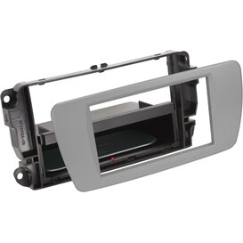 2-DIN Paneel Inbay® Seat Ibiza 2008-2017 Kleur: Dublin Grijs