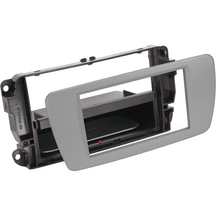 2-DIN Paneel Inbay® Seat Ibiza 2008-2017 Kleur: Dublin Grijs