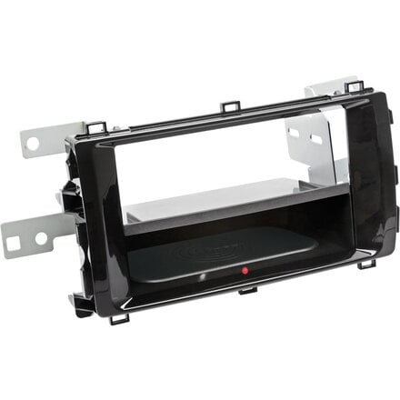 2-DIN Paneel Inbay® Toyota Auris 2013-2015 Piano Kleur: Zwart