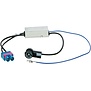 Antenne Adapter ISO Dubbel-FAKRA / Phantom power Audi -Maserati -Scania -Skoda -Seat -Volkswagen