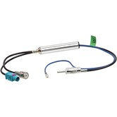 Antenne Adapter -  FAKRA (m)/ ISO (f) > DIN/ Phantom power