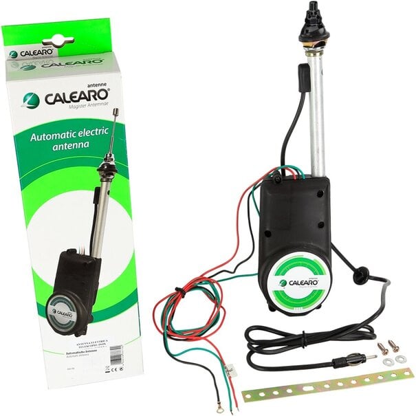 Calearo Calearo Telescopische antenne -  AM / FM -  Motorantenne (spatbord) zwart