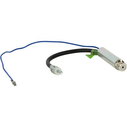 Antenne adapter met phantom power supply ISO (f) -&gt; DIN (m)