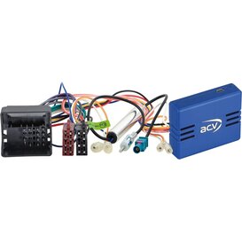 CAN-Bus Kit Citroen / Peugeot Quadlock &gt; ISO / Antenne &gt; DIN