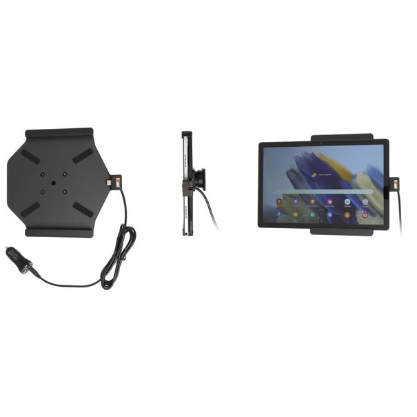 Brodit Tablethouder Samsung Galaxy Tab A8 SM-X200/X205 - Actieve houder met 12V USB plug
