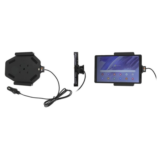Brodit Tablethouder Samsung Galaxy Tab A7 Lite - Actieve houder met 12V USB plug