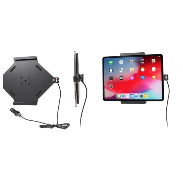 Brodit Tablethouder Apple iPad Pro 12.9 - Actieve houder met 12V USB plug