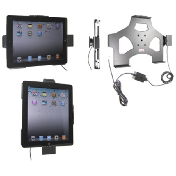 Brodit Tablethouder Apple iPad 2 / 3 - Actieve houder met vaste voeding