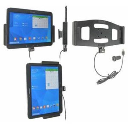 Tablethouder Samsung Galaxy Tab 4 10.1 - Actieve houder met 12V USB plug