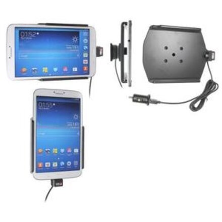 Tablethouder Samsung Galaxy Tab 3 3.8.0 SM-T310/T311/T315 - Actieve houder met 12V USB plug