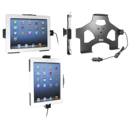 Tablethouder Apple iPad new 4th Gen - Actieve houder met 12V USB plug