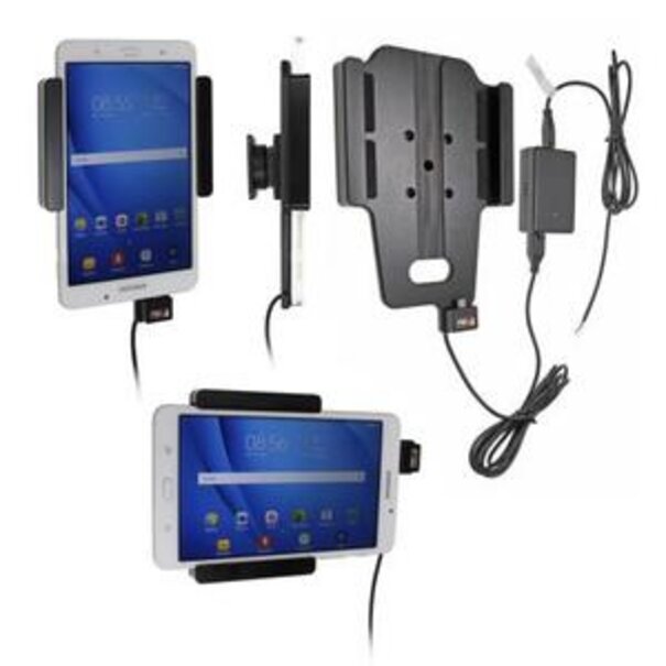 Brodit Tablethouder Samsung Galaxy Tab A 7.0 - Actieve houder met vaste voeding