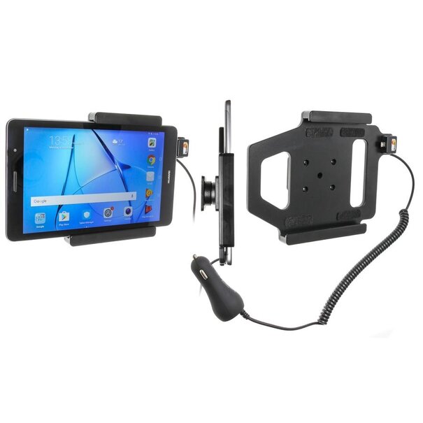 Brodit Tablethouder Huawei MediaPad T3 8.0 - Actieve houder met sig. plug