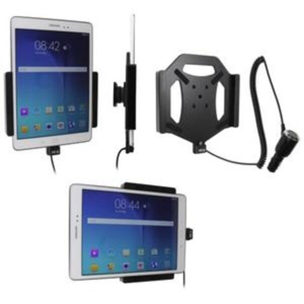 Brodit Tablethouder Samsung Galaxy Tab A 9.7 - Actieve houder met 12/24V lader