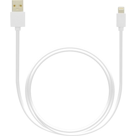 Grab 'n Go - Cable Lightning to USB-A 1m (non MFi) - Wit