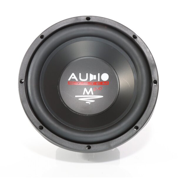 Audio System M-Serie 250 mm HIGH EFFICIENT Subwoofer. 200/150 Watt 2+2ohm