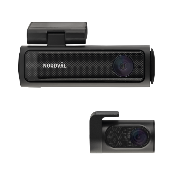 Nordväl DC202 -  2CH Dashcam -  4K + GPS + Wi-Fi 64GB