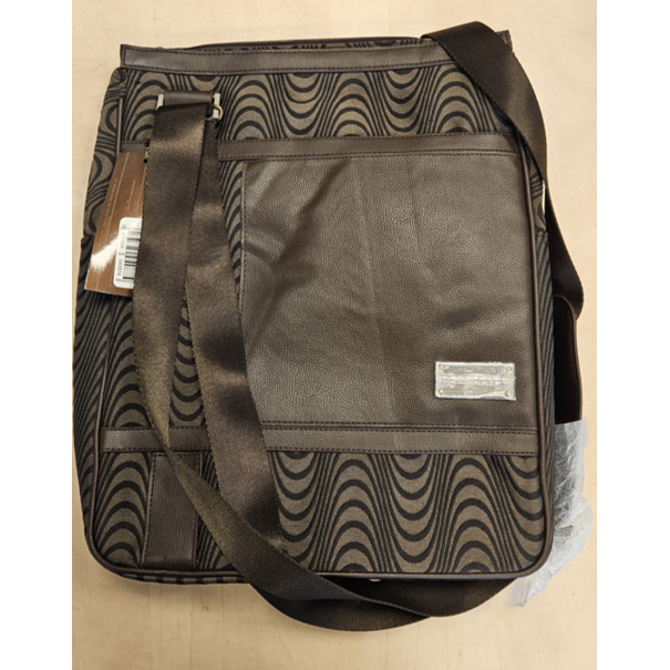 Agrodolce Laptoptas Serena 2 Jacquard - 15.4 inch - Laptop tas - Bruin