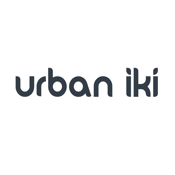 Urban Iki Achterzitje Urban Iki - Dragerbevestiging Inaho Beige/Bincho Black - Zwart/Bruin - Click&Go