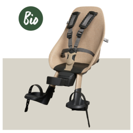 Voorzitje Urban Iki BIO - Oishi Beige/Bincho Black - Beige/Zwart - Ergonomisch gevormde kuip