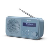 Sharp DR-P420(BL) - Draagbare radio -  Blauw