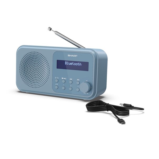 Sharp Sharp DR-P420(BL) - Draagbare radio -  Blauw