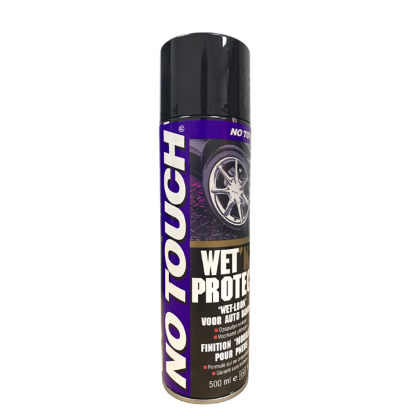 No Touch No Touch Wet 'N Protect Bandenzwart - 500 ML - Voorkomt uitdrogen