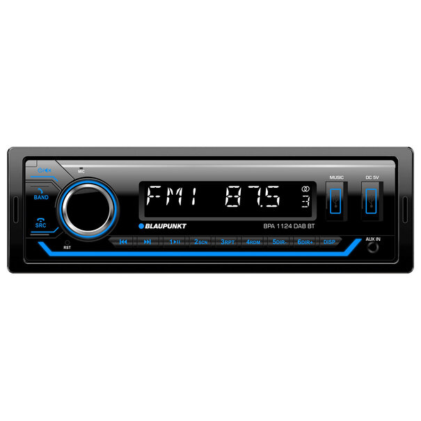 Blaupunkt Blaupunkt BPA 1124 DAB - Autoradio - Bluetooth / USB / AUX - 4x 50Watt