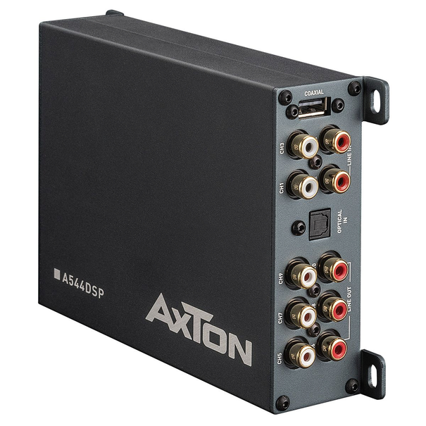 Axton Axton A544DSP - 10 Kanaals DSP versterker -  4x50 Watt -  Hi-Res geschikt