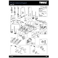 Thule Thule 52600 Wielhouder 3B - VeloCompact - Zwart