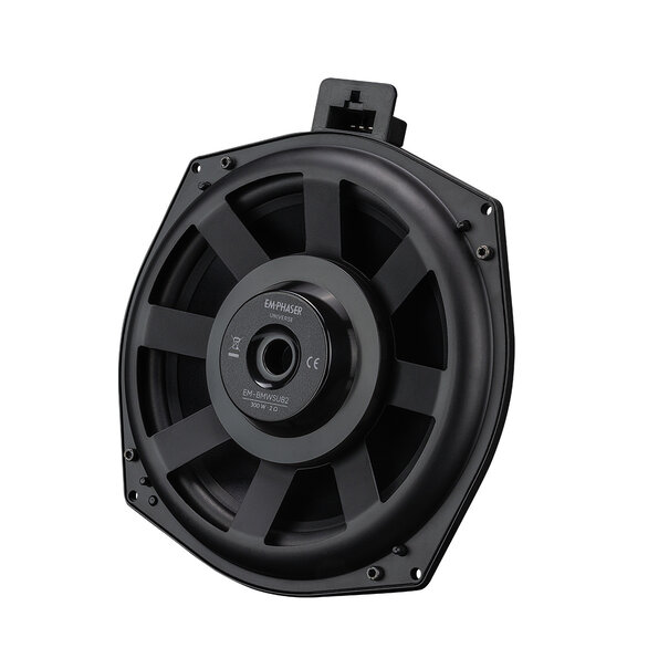 Emphaser Emphaser EM-BMWSUB2 - Universe 20 cm bas -  Onder de stoel voor BMW en MINI