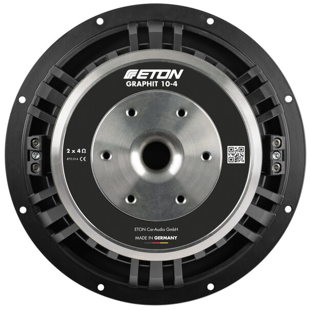 Eton Eton Graphit10-4 - 10" subwoofer - 1000 Watt - 2x4 ohm