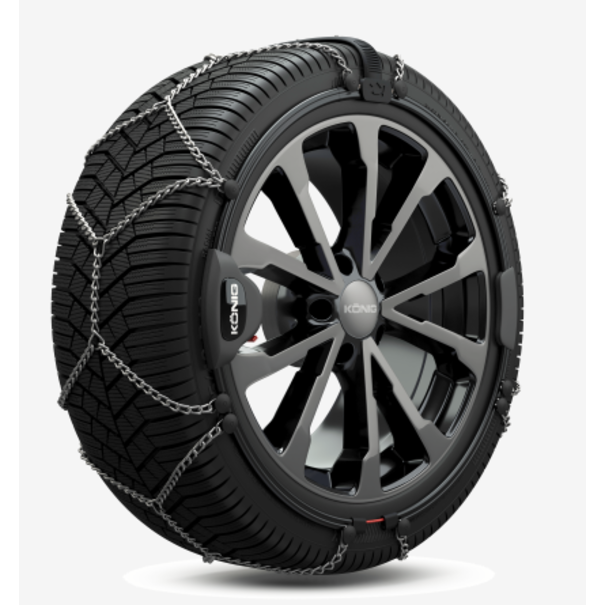 Konig  Sneeuwkettingen König REFLEX EDGE 604 - Sneeuwkettingen - Automatisch gespannen - Velgbescherming