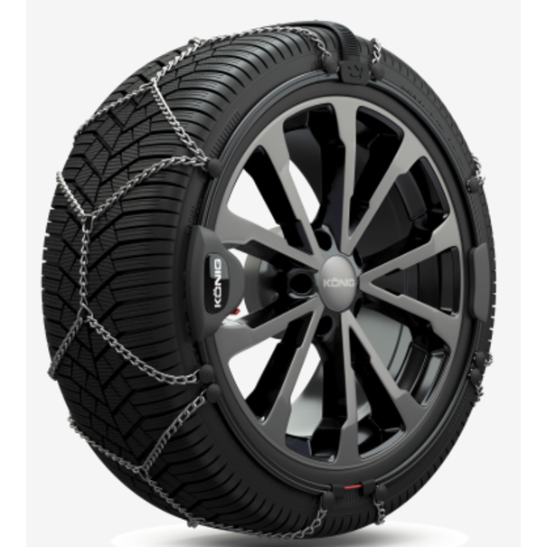 Konig  Sneeuwkettingen König REFLEX EDGE 604 - Sneeuwkettingen - Automatisch gespannen - Velgbescherming