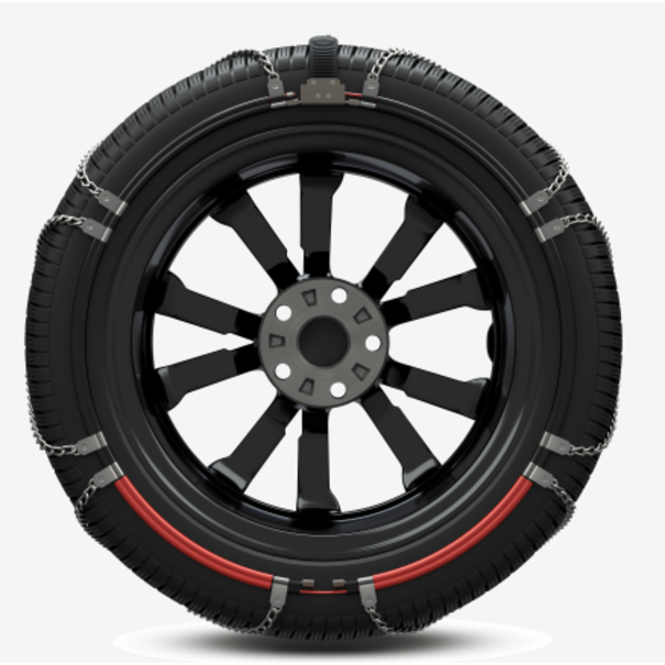 Konig  Sneeuwkettingen König REFLEX EDGE 603 - Sneeuwkettingen - Automatisch gespannen - Velgbescherming - 7mm