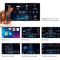 XZent XZent X-107 - Multimediasysteem - 2 Din -  DAB+ - BT - Touchscreen 6.75" - LCD scherm