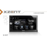 XZent X-527 - Multimediasysteem - 2 Din - Apple Car Play/Android Auto - 6.75" Touchscreen - 4x45 Watt