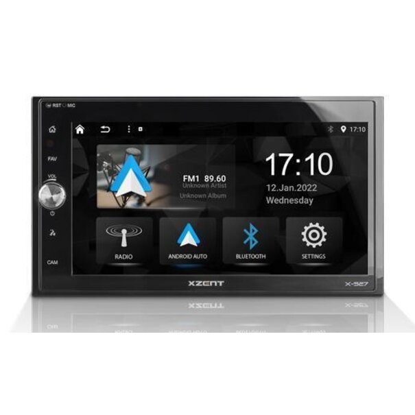 XZent XZent X-527 - Multimediasysteem - 2 Din - Apple Car Play/Android Auto - 6.75" Touchscreen - 4x45 Watt