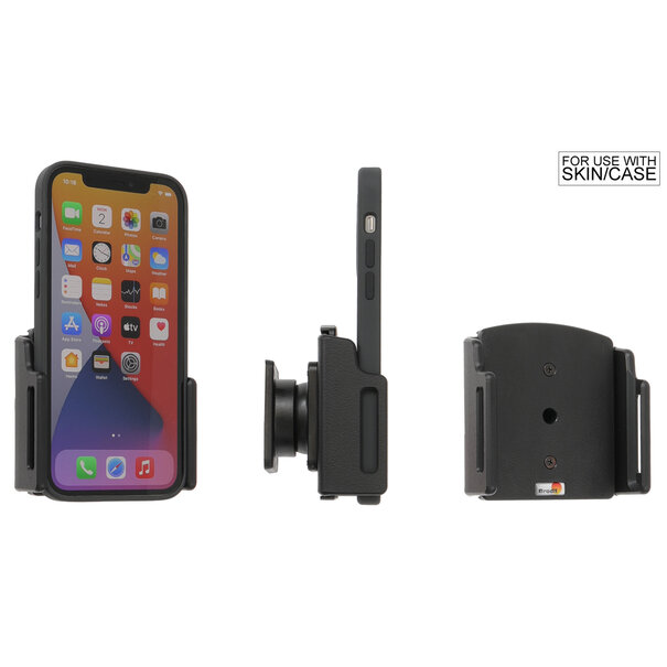 Brodit Telefoonhouder Apple iPhone 13/14/15Pro - Passieve verstelbare houder met swivelmount