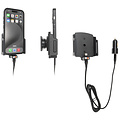 Brodit Telefoonhouder Apple iPhone 15/15 Pro - Actieve verstelbare houder - 12V USB SIG-Plug 70-83mm
