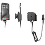 Telefoonhouder Apple iPhone 15/15 Pro - Actieve verstelbare houder - 12V USB SIG-Plug 70-83mm