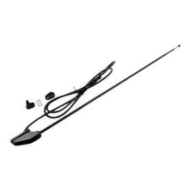 Raamstijl antenne -  AM/FM -  Zwart 100cm -  3 delig uitschuifbaar