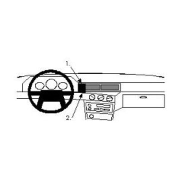 ACV ProClip - Volvo 940 1991-1998 -  Angled mount