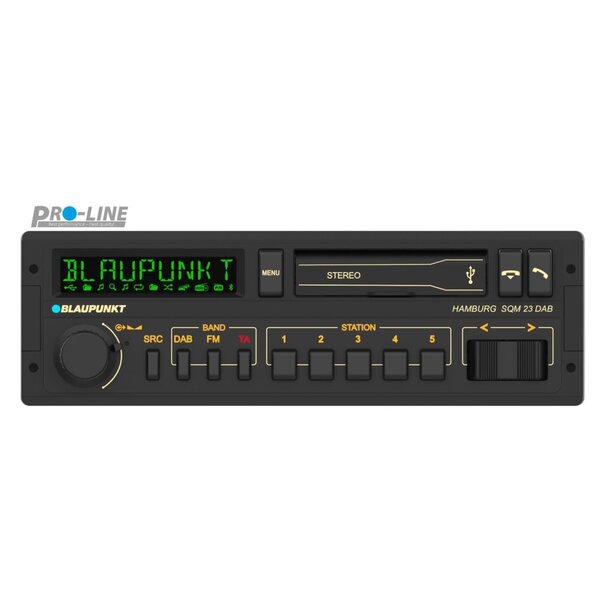 Blaupunkt Blaupunkt Hamburg SQM 23 DAB - Retro Look - 4x50 watt - Bluetooth - DAB+