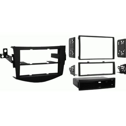 2-DIN radiopaneel met opbergvak -  Toyota RAV4(XA3) 2006-2013 (METRA)