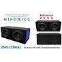 Hifonics Zeus ZSPL12 Dual - Dubbele subwooferbox -  12" - 1200 Watt RMS