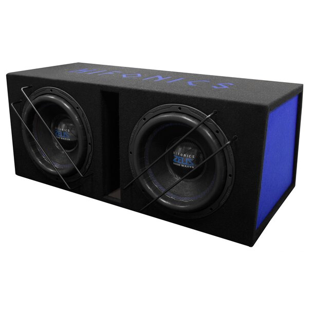 Hifonics  Hifonics Zeus ZSPL12 Dual - Dubbele subwooferbox -  12" - 1200 Watt RMS