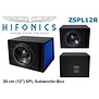 Hifonics Zeus ZSPL12 R - Enkel basreflexsysteem subwooferbox - 12" - 600 Watt RMS